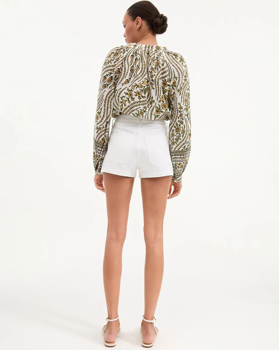 Ailani V-Neck Blouse