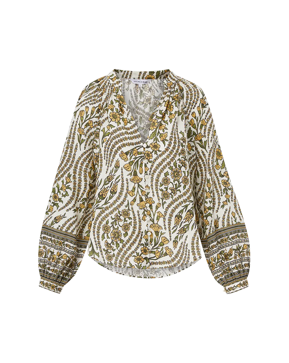Ailani V-Neck Blouse
