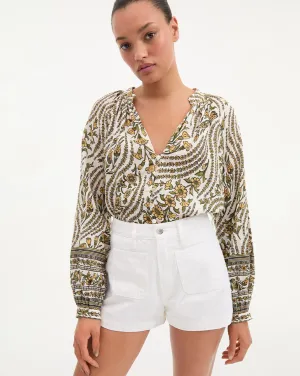 Ailani V-Neck Blouse
