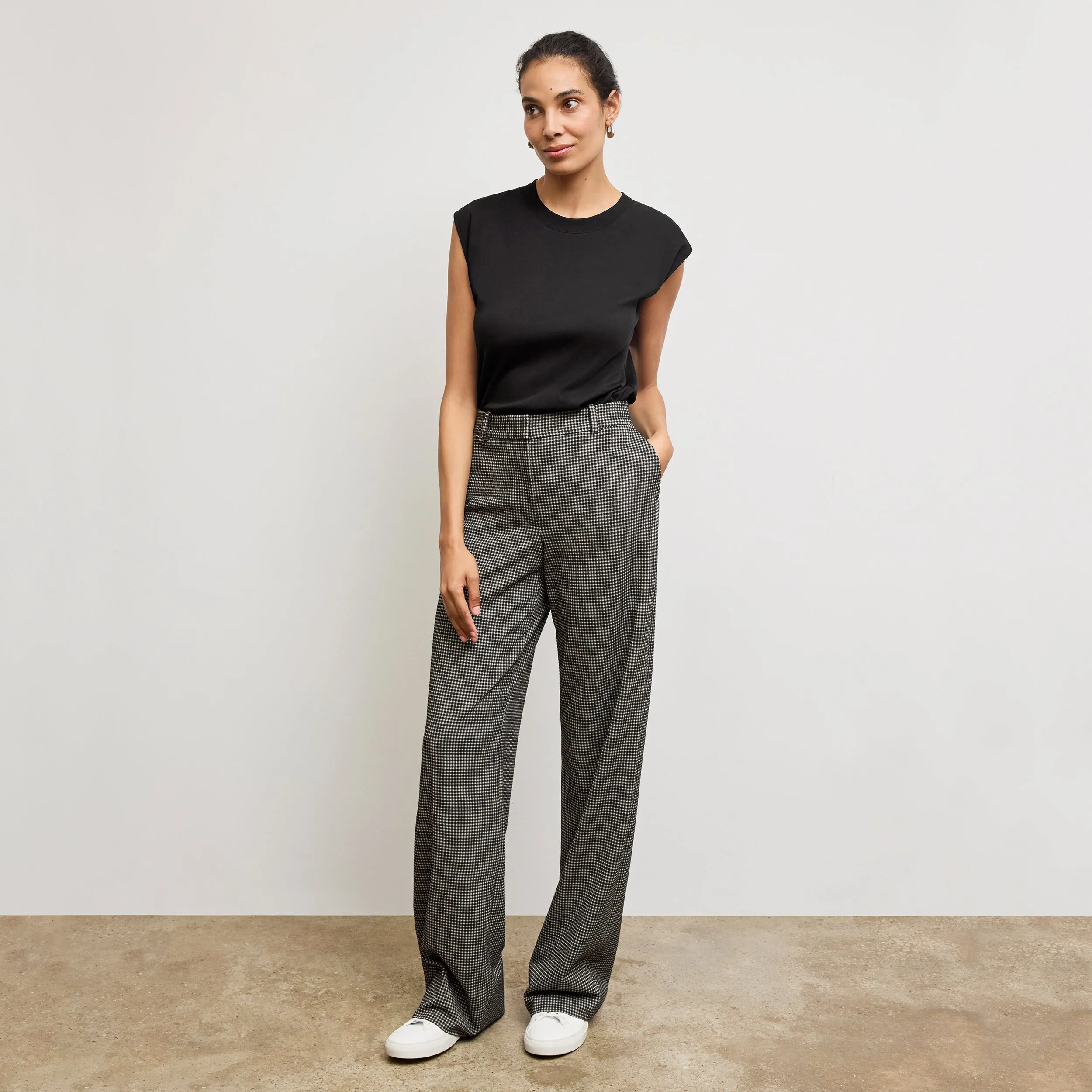 Alina T-Shirt - Organic Pima Cotton :: Black