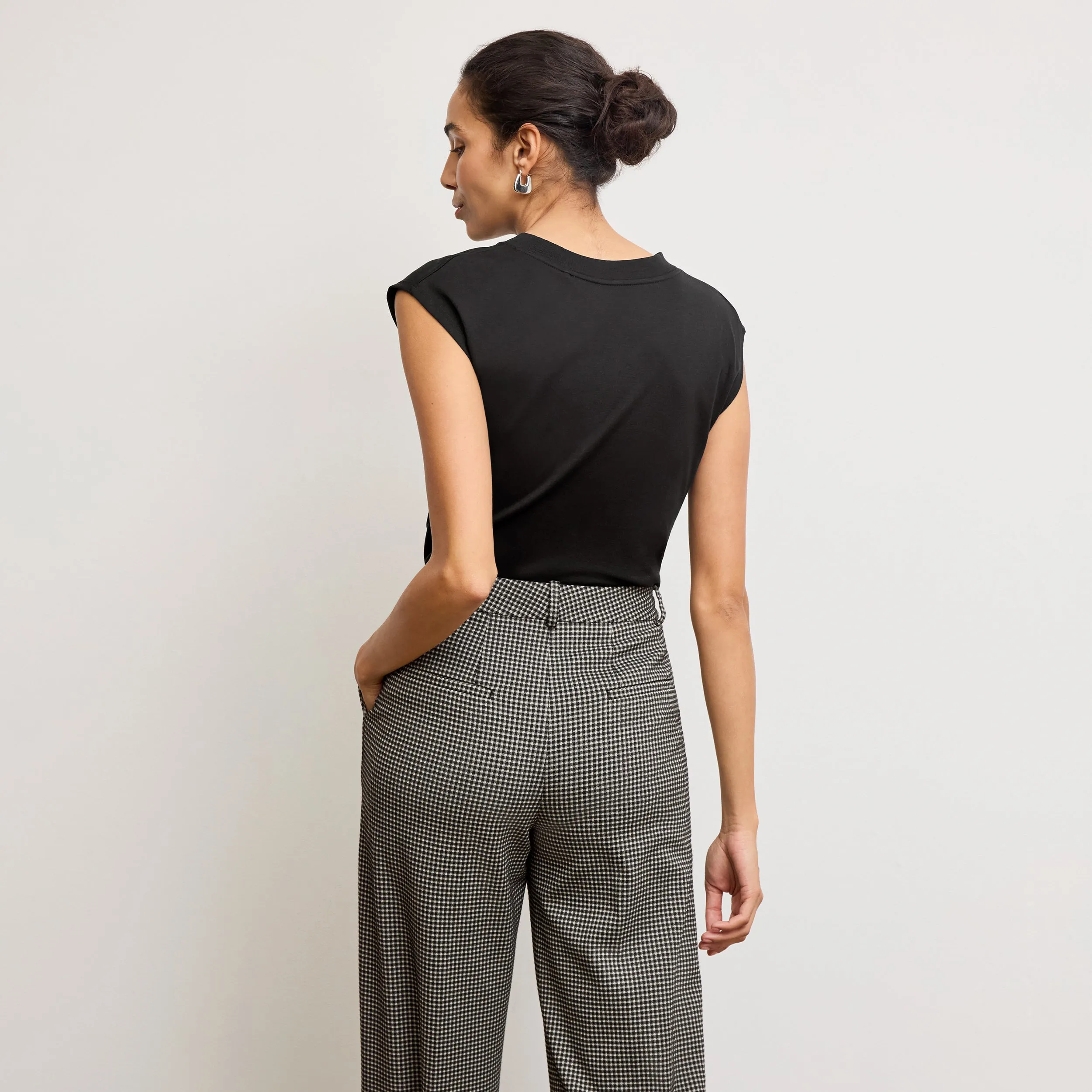 Alina T-Shirt - Organic Pima Cotton :: Black