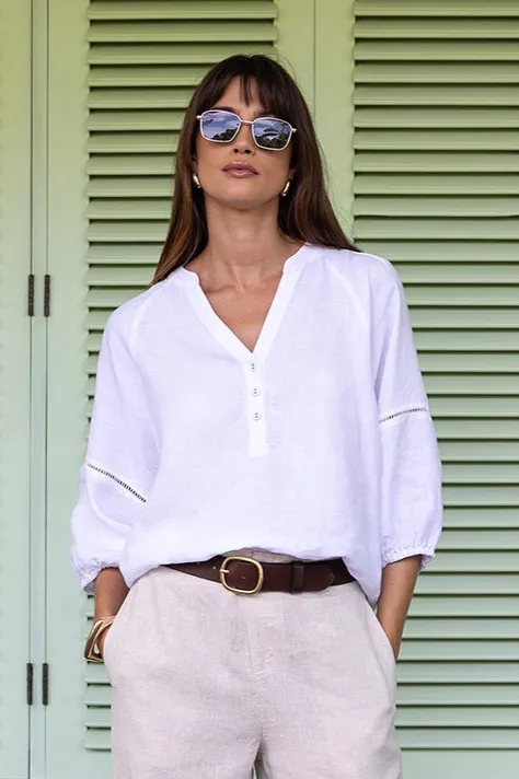 Ambrosia Blouse in White