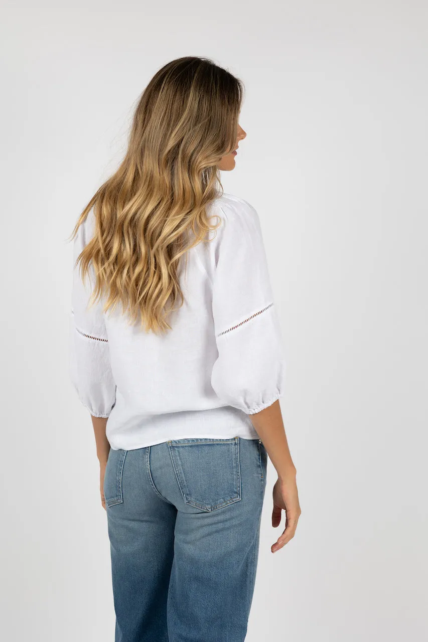 Ambrosia Blouse in White