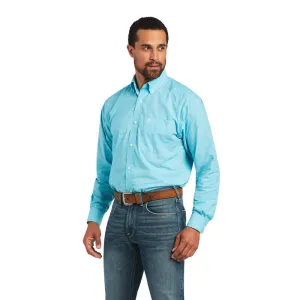 Ariat Men's Classic Solid Sub Long Sleeve Merman Button Down Shirt 10040600