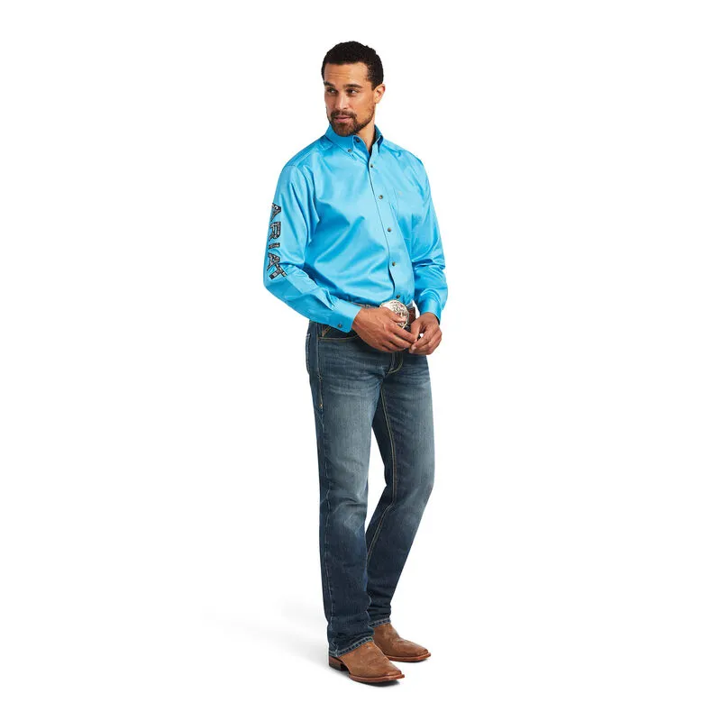 Ariat Men's Classic Team Logo Twill Riviera Button Down Shirt 10040657