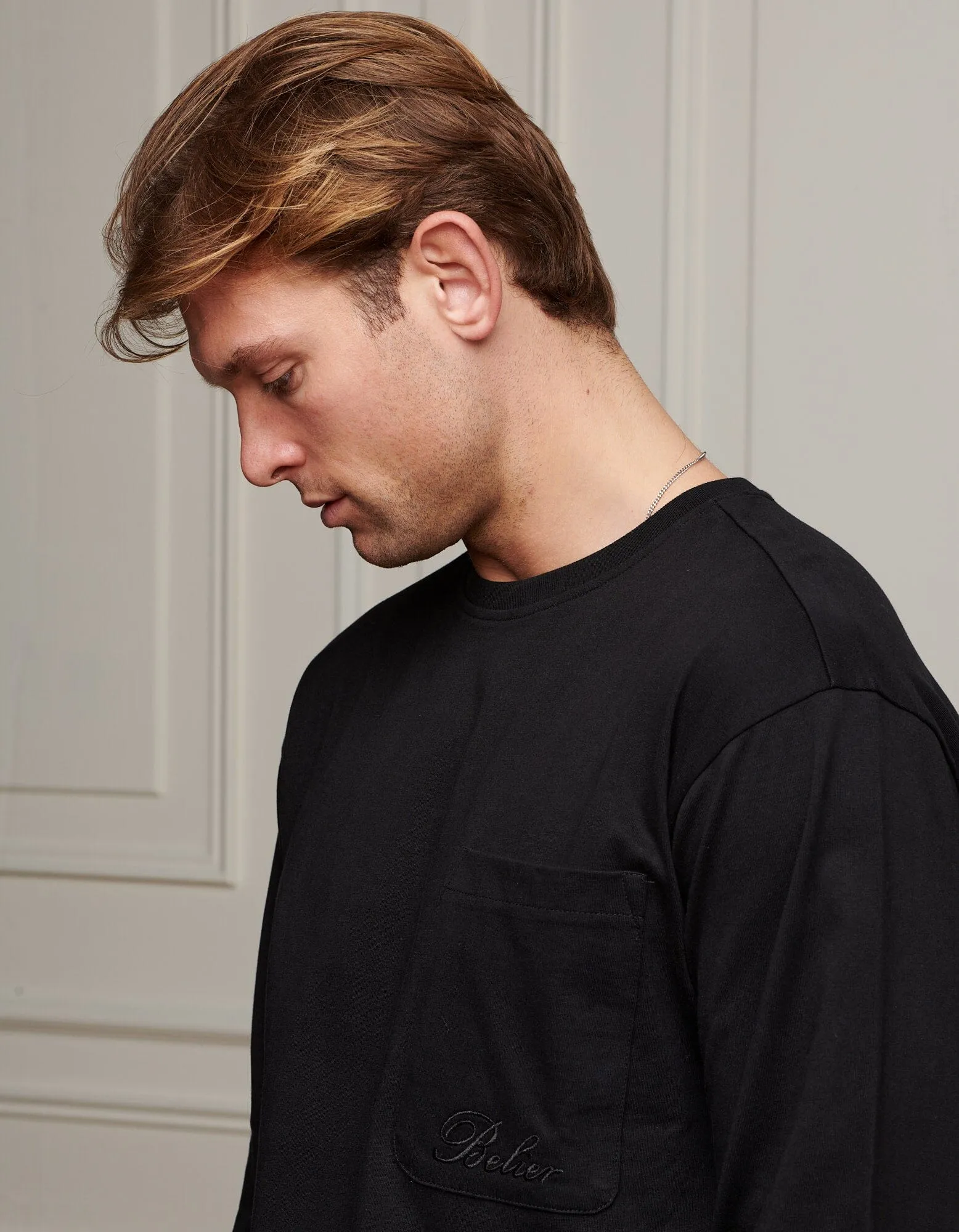 Black L/S Pocket T-Shirt