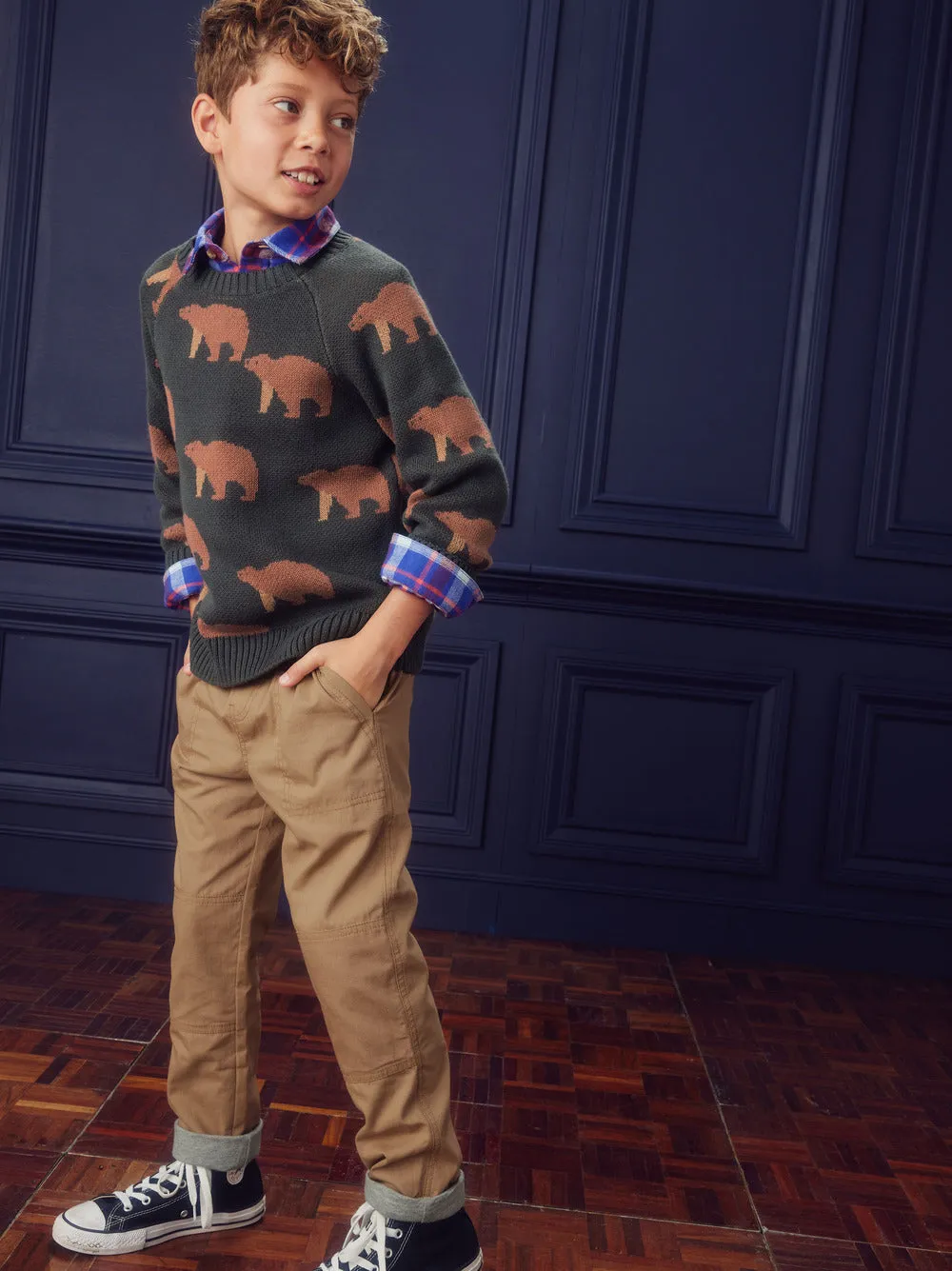 Brown Bears Sweater: Brown Bears