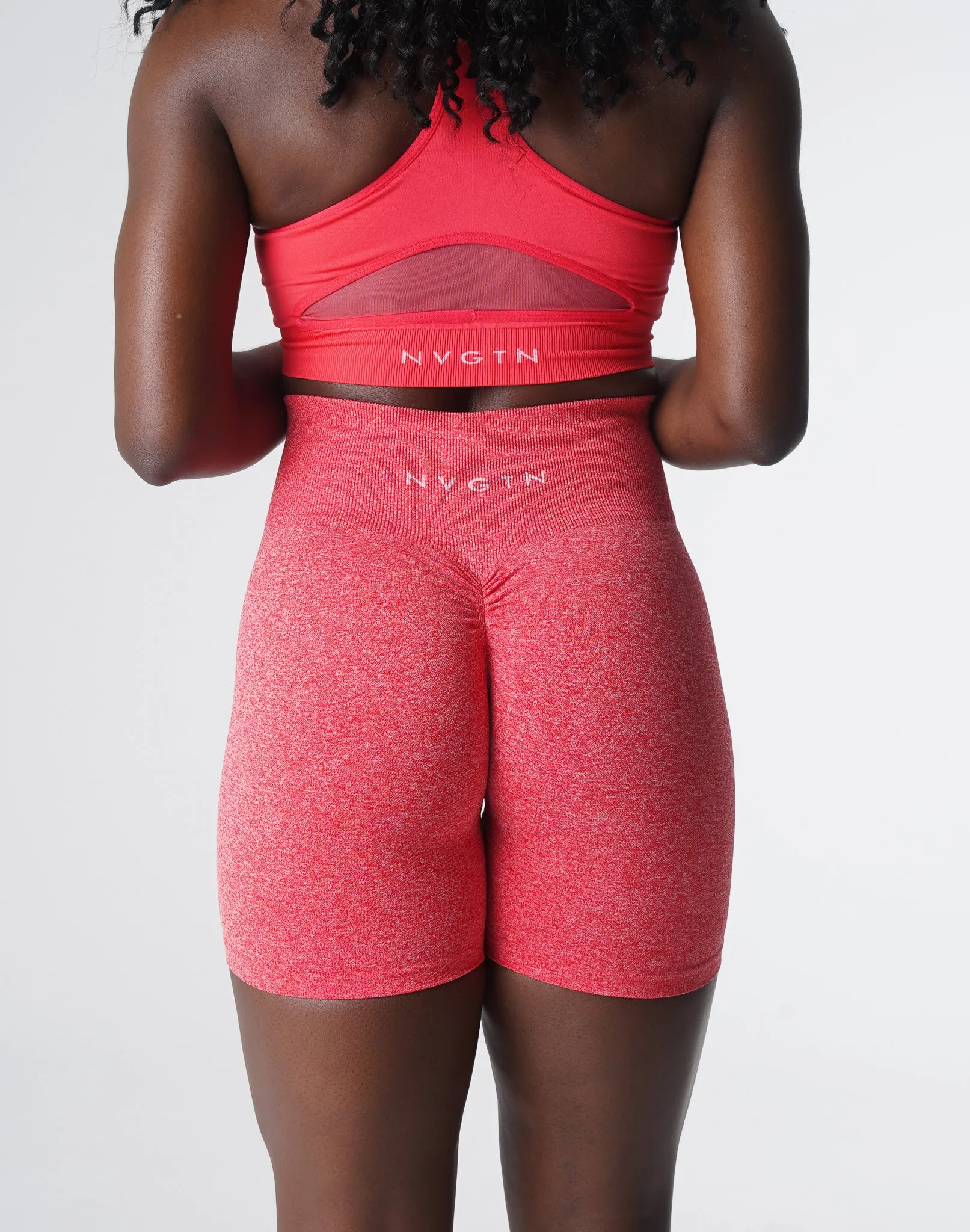 Candy Apple Scrunch Seamless Shorts