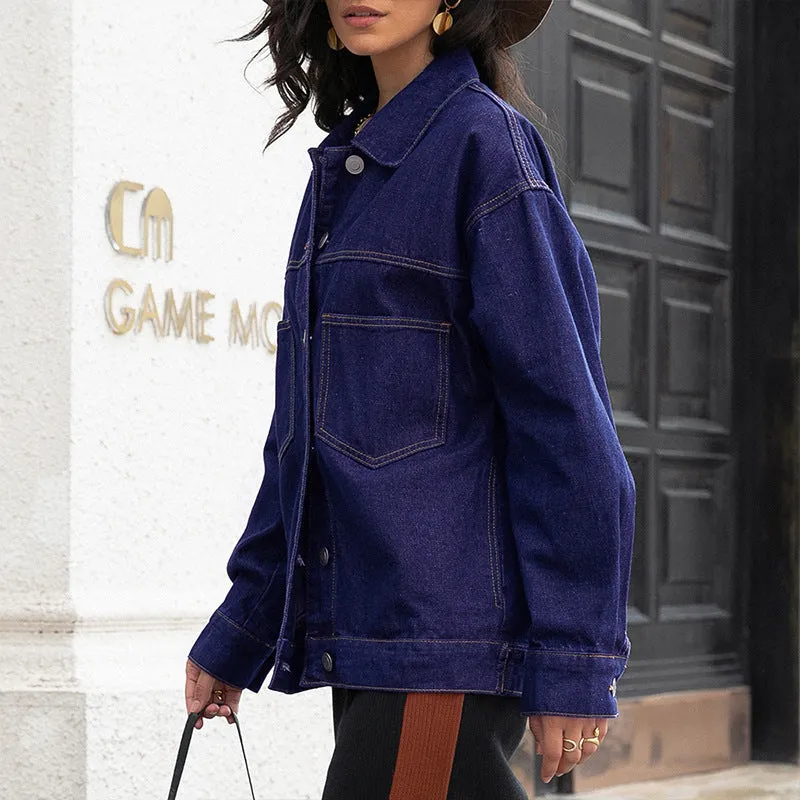 Casual Wholesale Coats & Jackets Denim Fashion Women Clothing