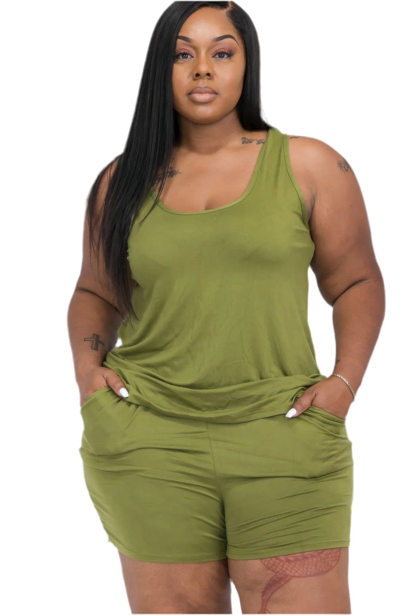 Comfy Tank Top & Shorts Set