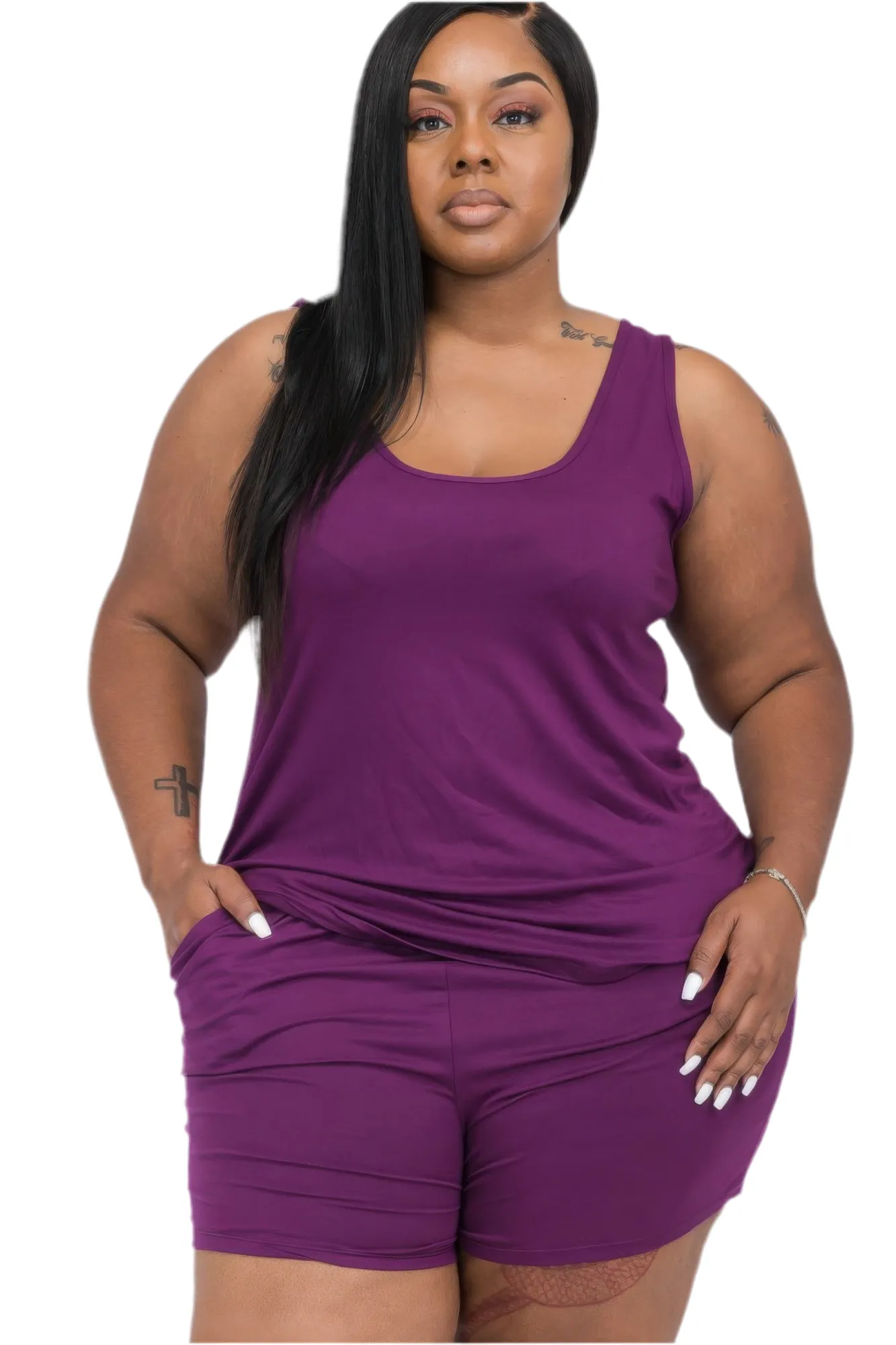 Comfy Tank Top & Shorts Set