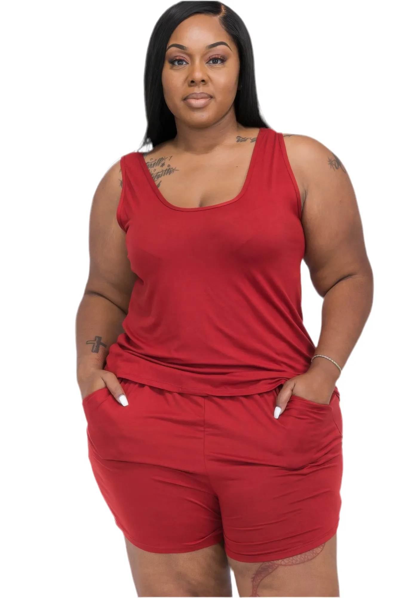 Comfy Tank Top & Shorts Set