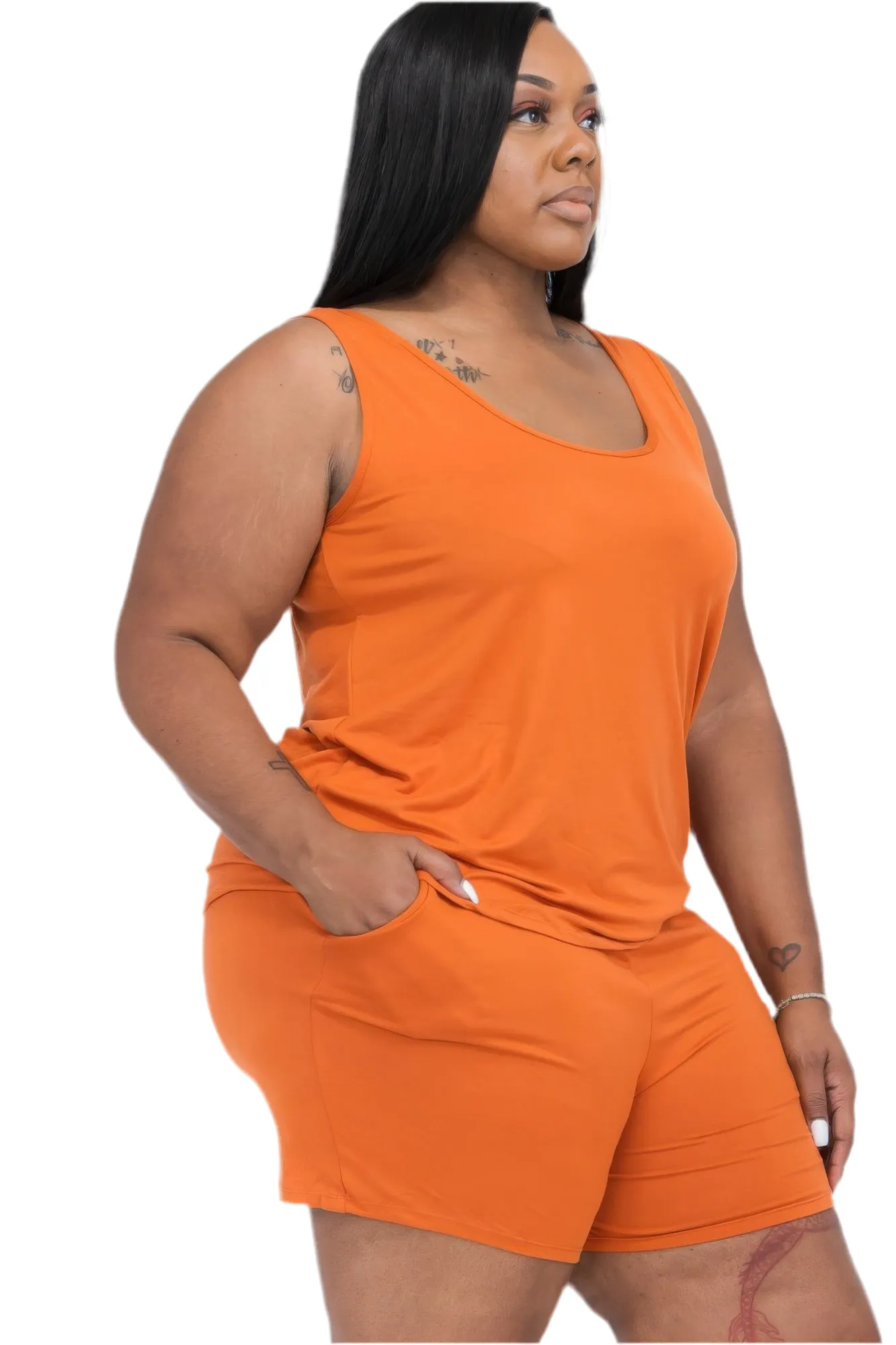 Comfy Tank Top & Shorts Set