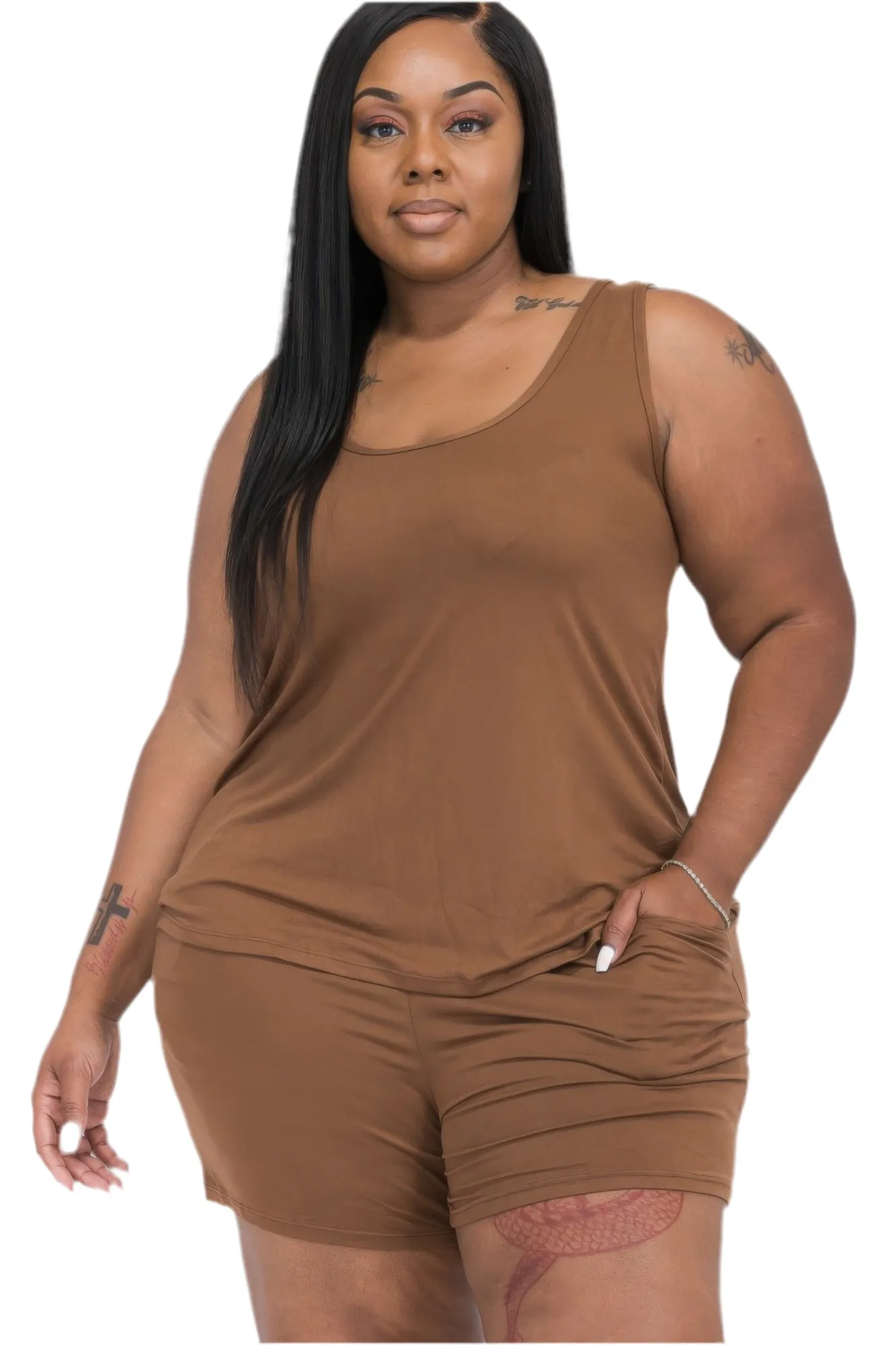Comfy Tank Top & Shorts Set