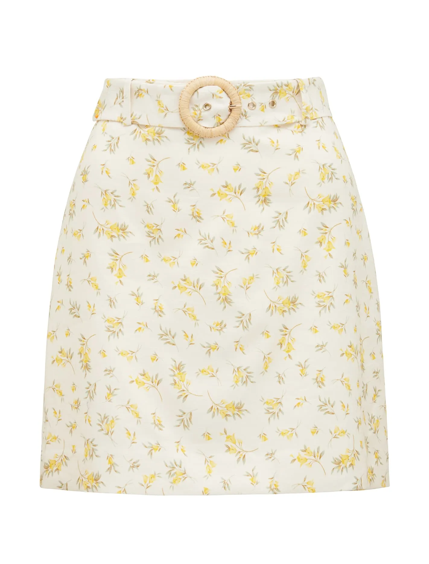 Daphne Belted Mini Skirt