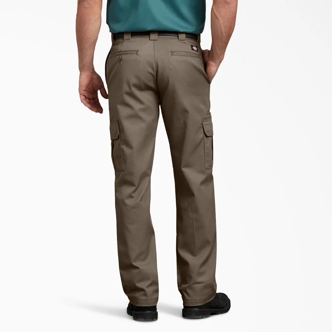 Dickies Cargo FLEX Regular Fit Straight Leg Pants (Mushroom)