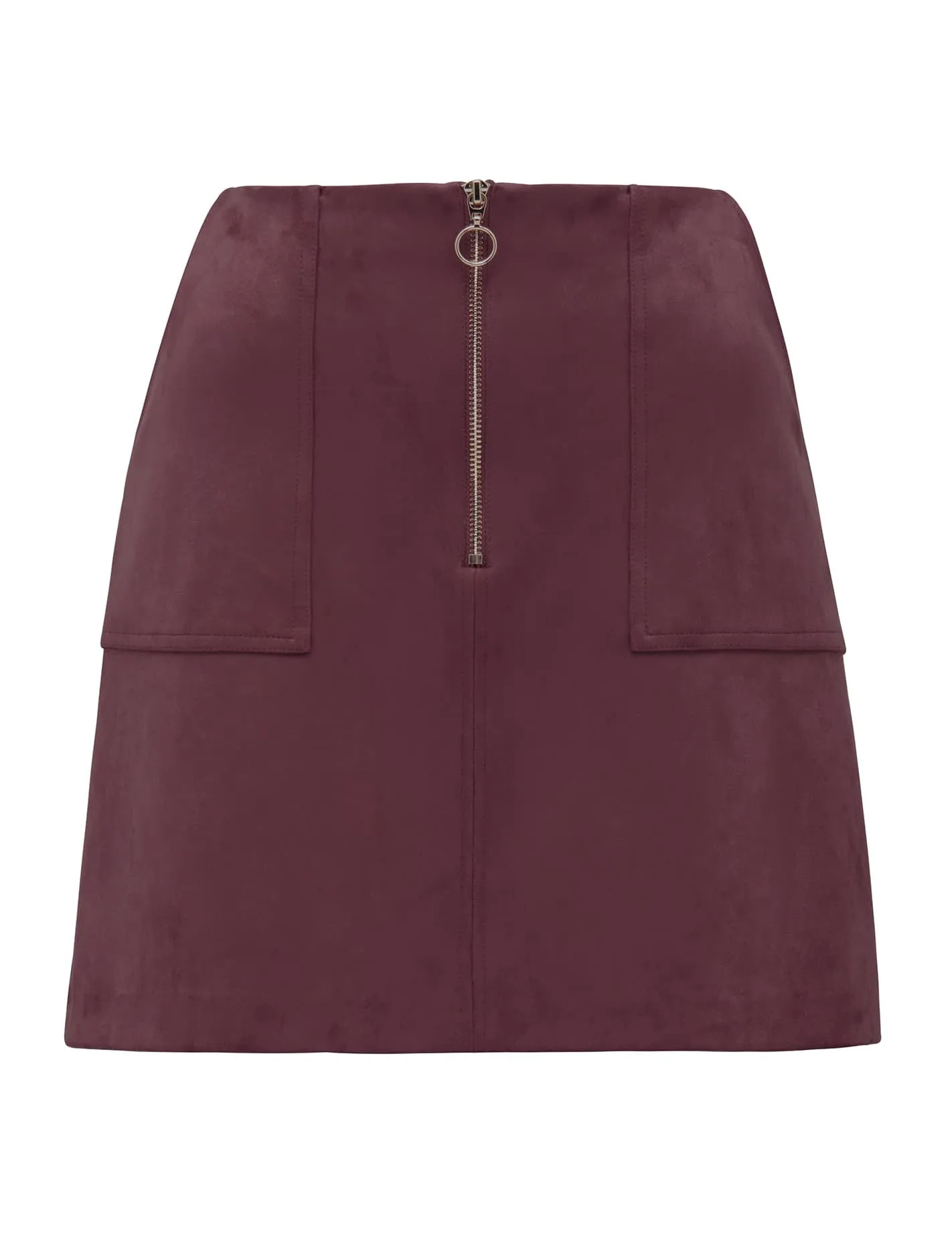 Elisa Petite Suedette Mini Skirt