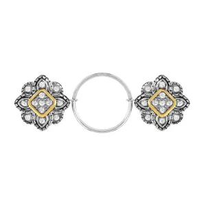 Embrace Fashion Fastener - Silver and Gold