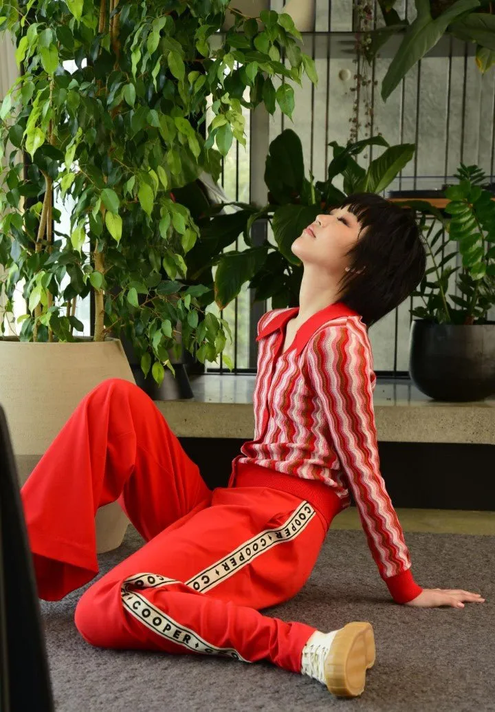 Feeling Fine Top | Red Multi