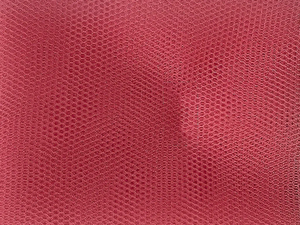 Fiery Rose Plain Net Fabric