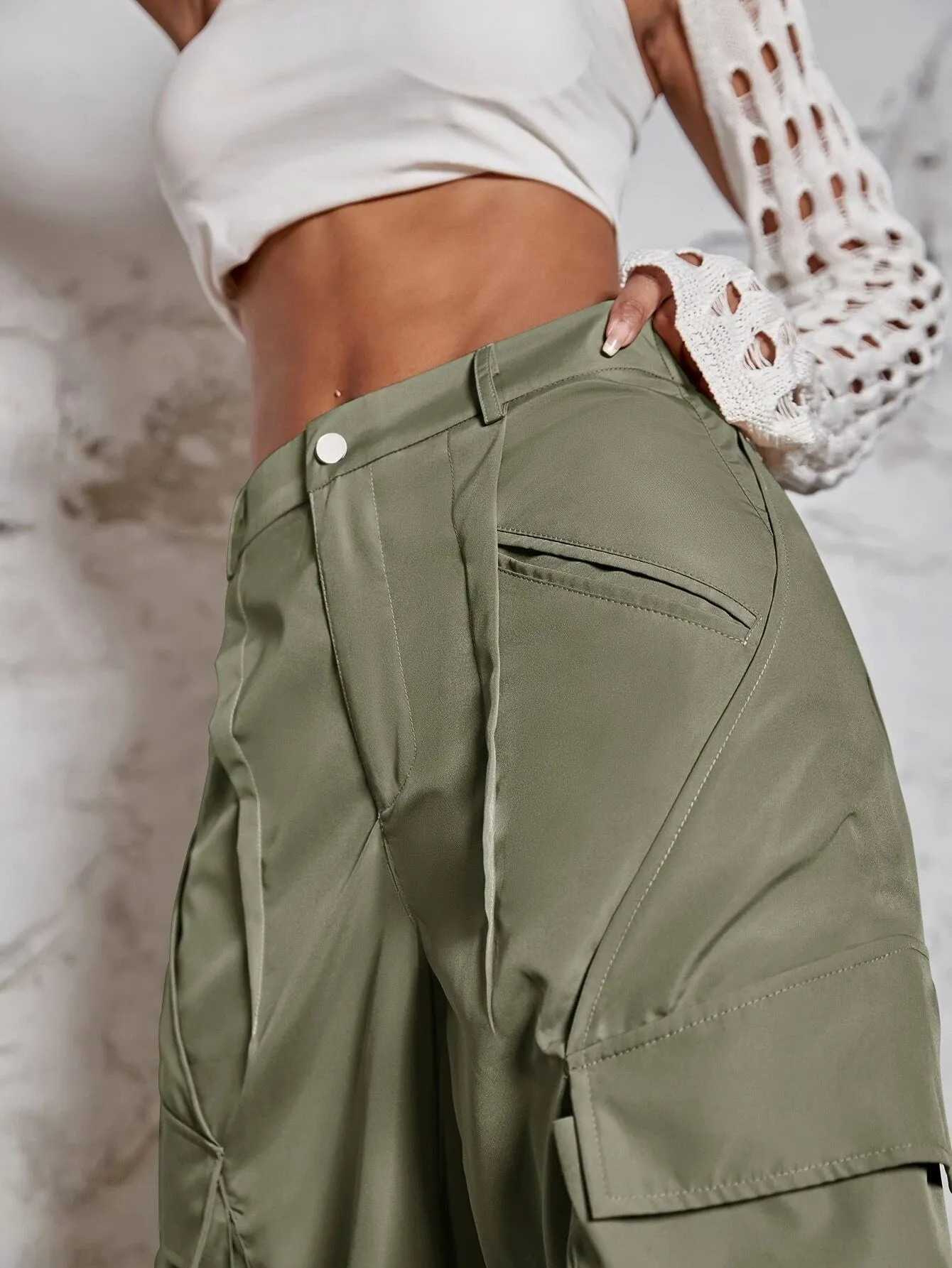 Flap Pocket Cargo Pant