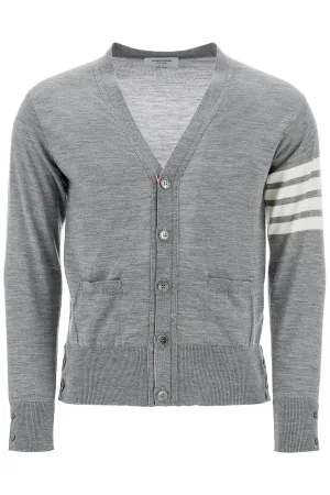 Four-Stripe Merino Cardigan
