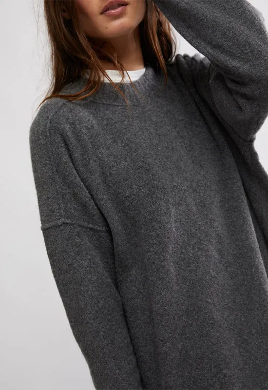 Free People - Phoebe Pullover Dark Heather