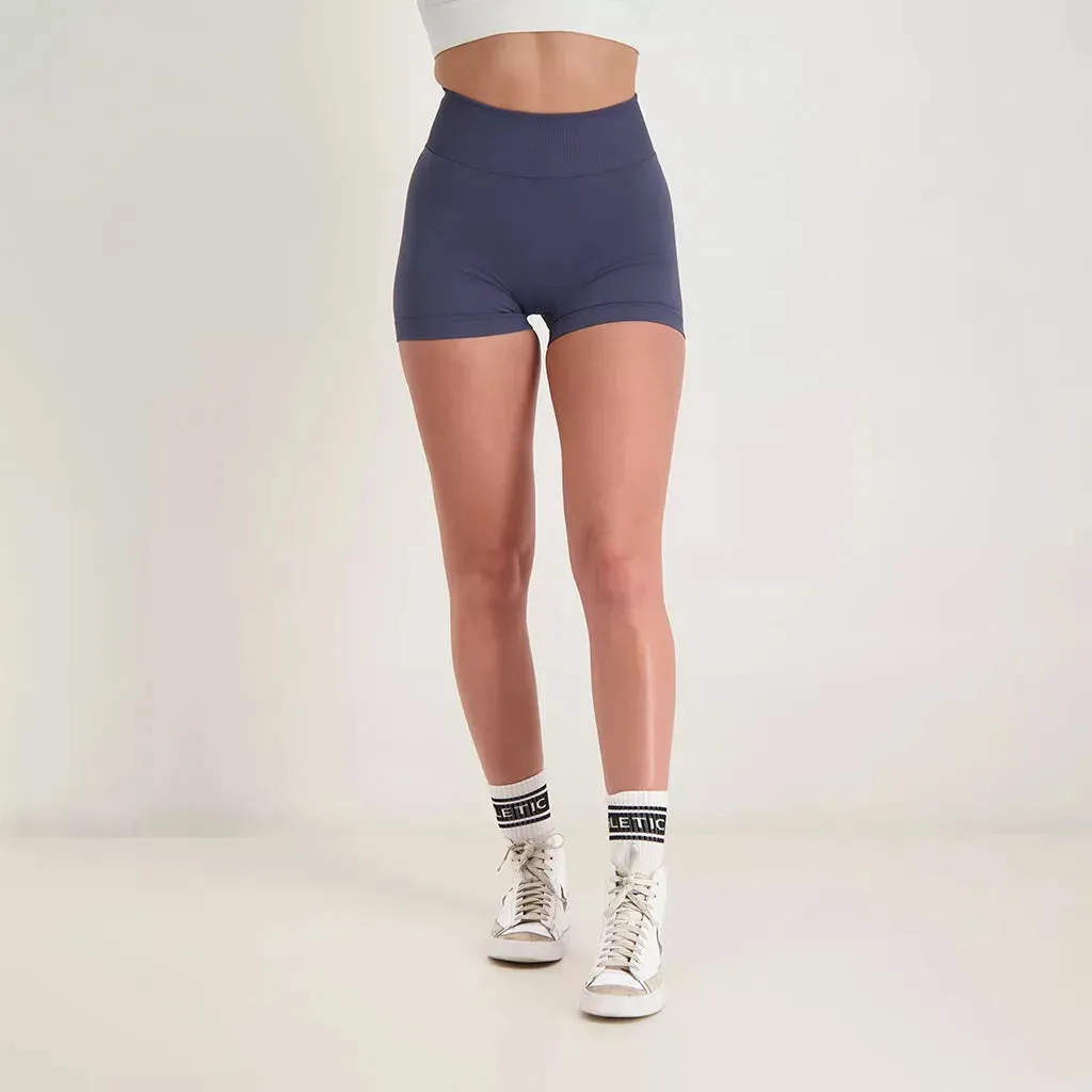 Fusion - Scrunch Seamless Short Moon Blue