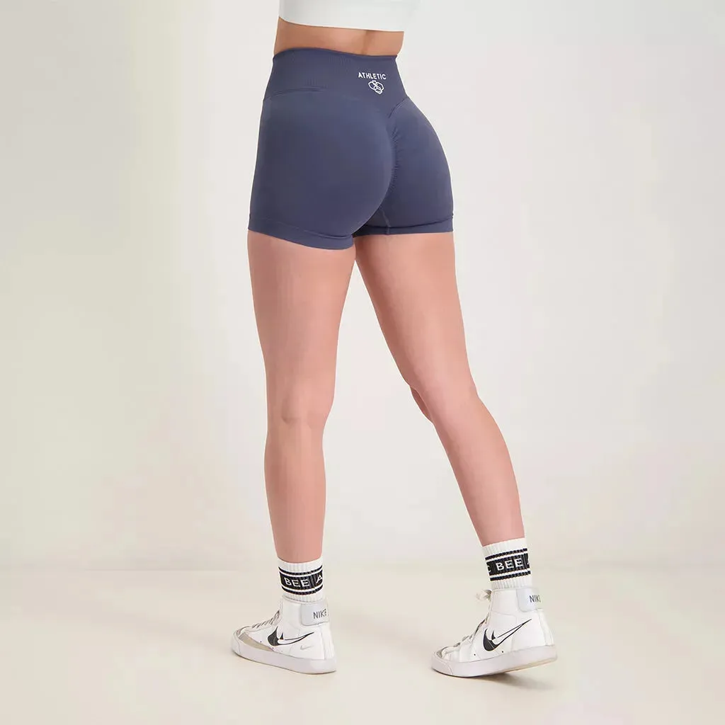Fusion - Scrunch Seamless Short Moon Blue