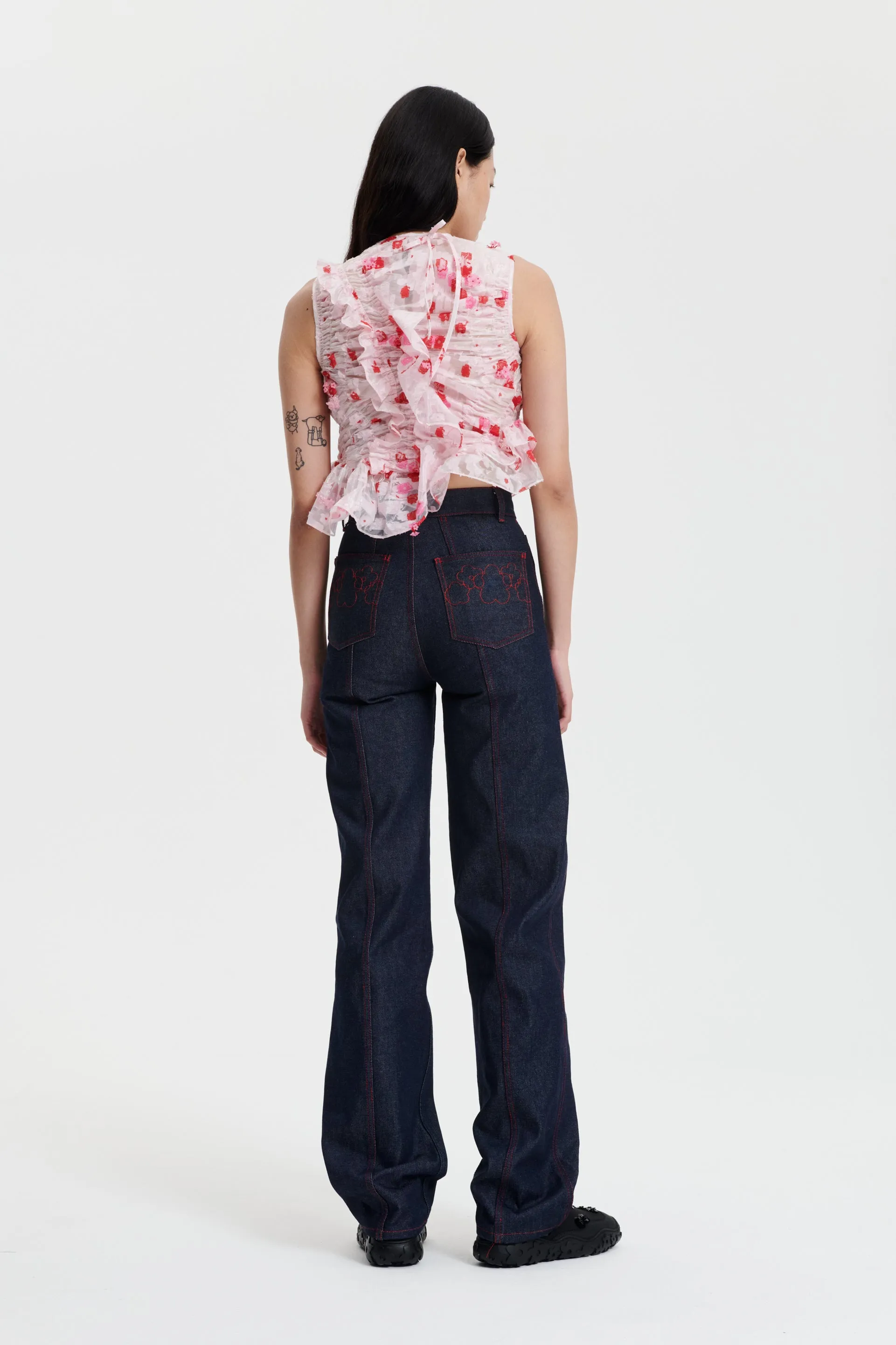 GEO | TOP YARROW FIL-COUP… CLEAR / LIGHT PINK