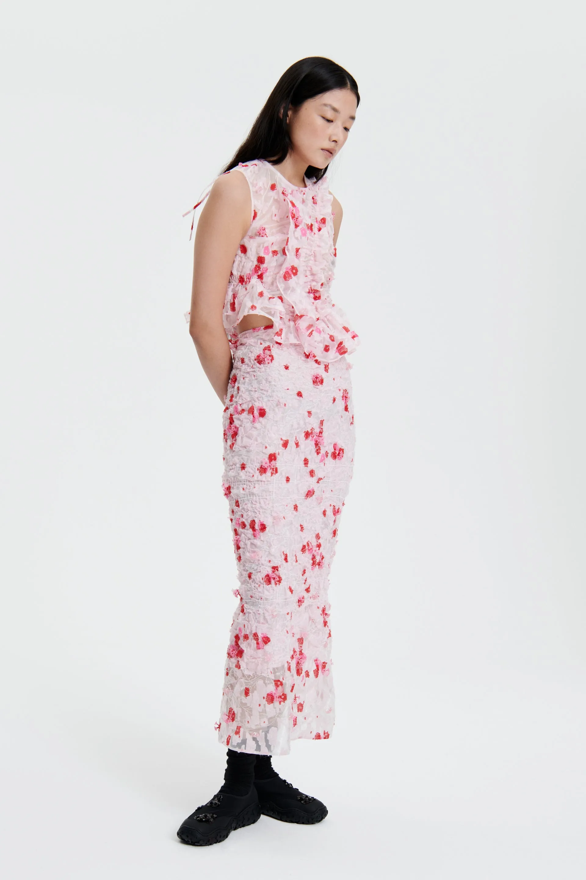 GEO | TOP YARROW FIL-COUP… CLEAR / LIGHT PINK