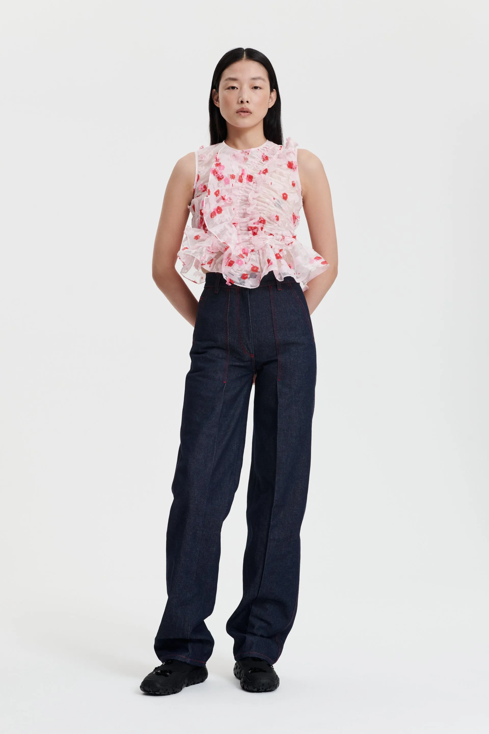 GEO | TOP YARROW FIL-COUP… CLEAR / LIGHT PINK