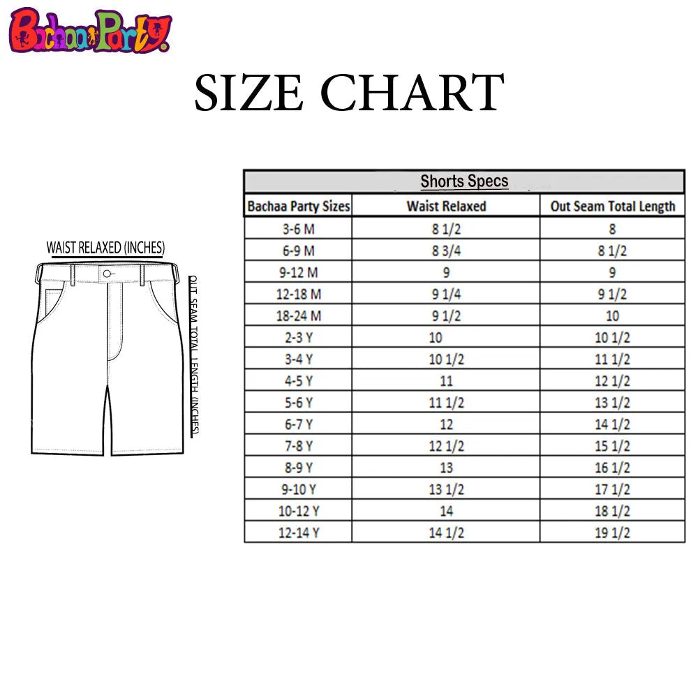 Girls Denim Short-Ice Blue