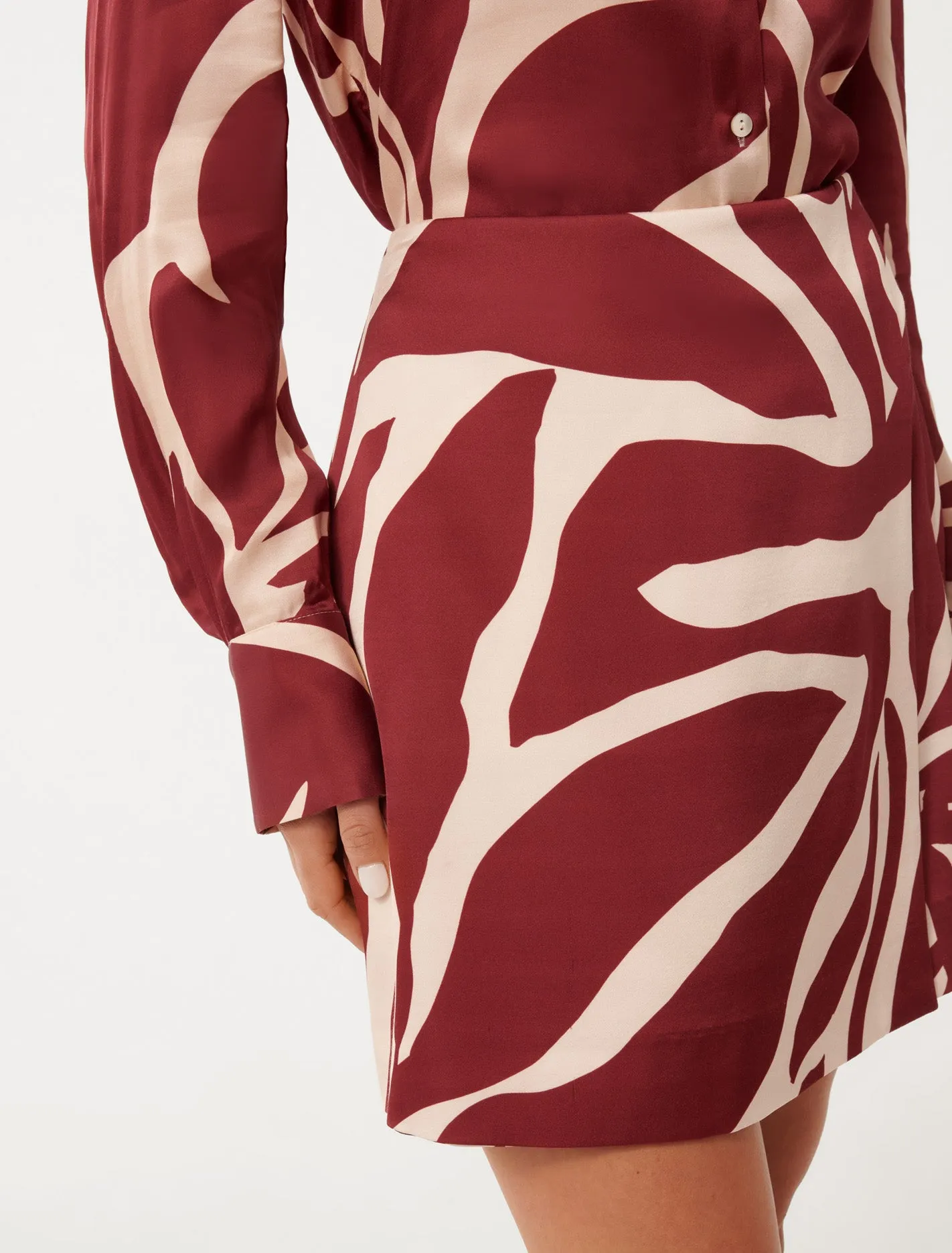 Harvey Wrap Mini Skirt