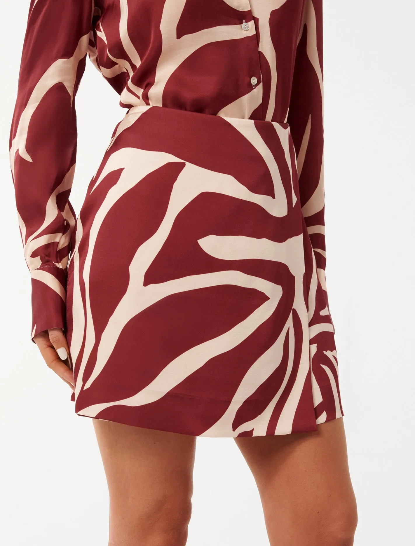 Harvey Wrap Mini Skirt