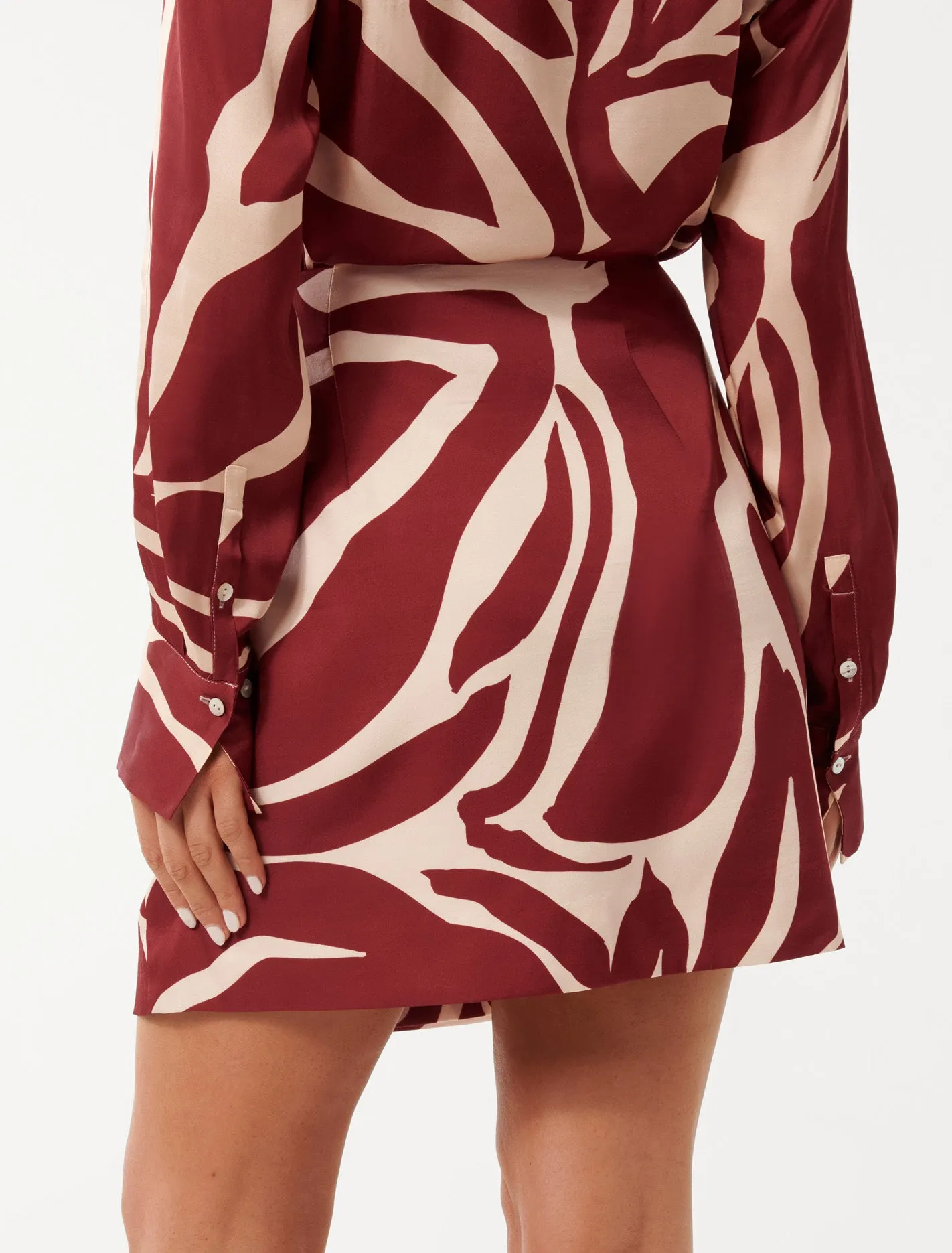 Harvey Wrap Mini Skirt