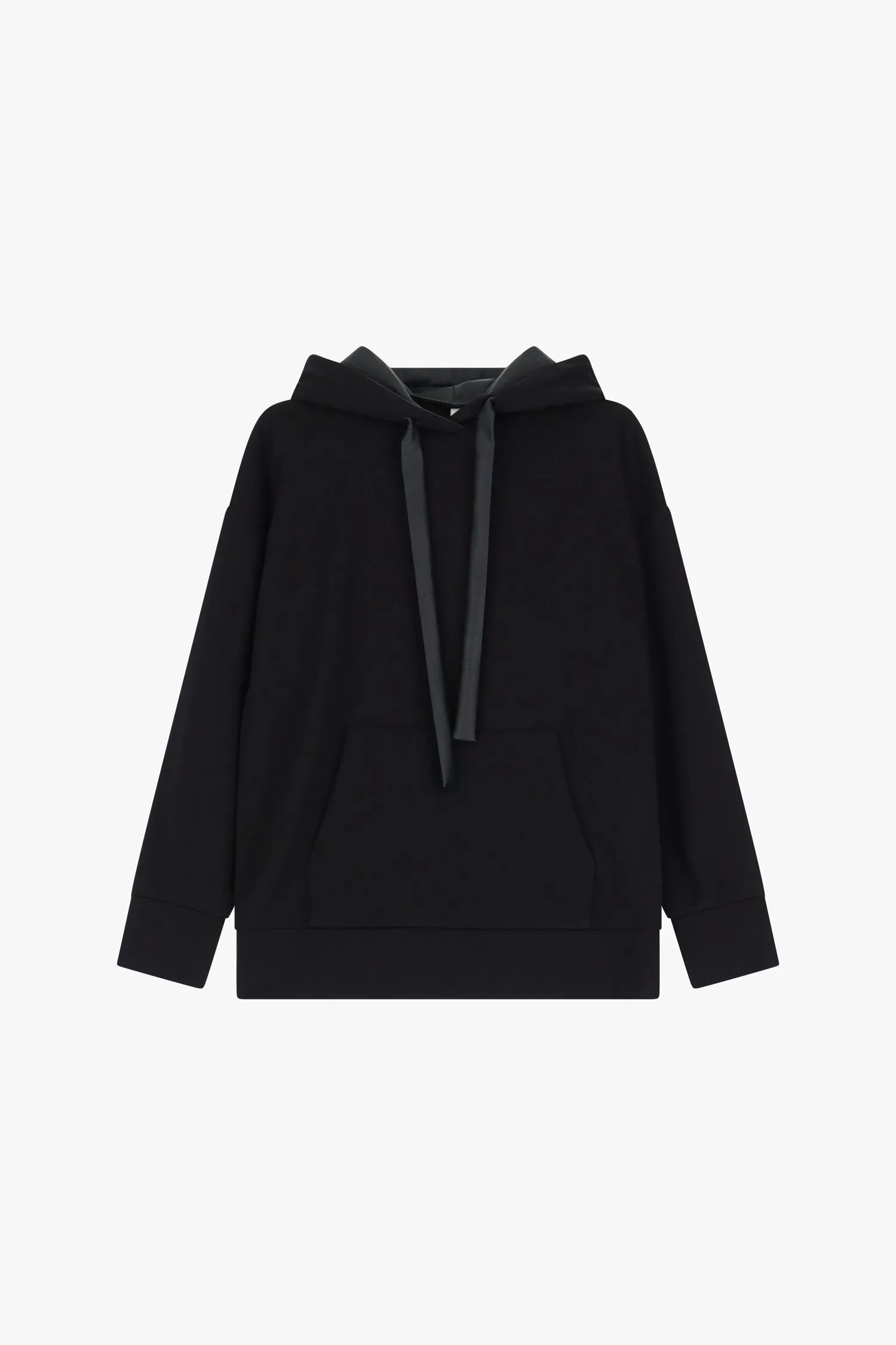 Hooded sweatshirt with front pocket
