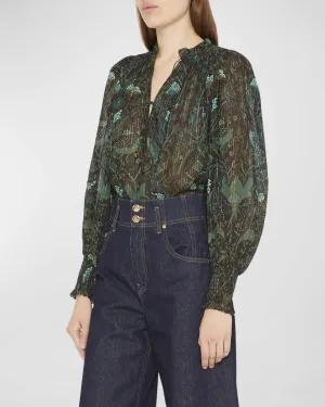 Ida Blouse - Rainforest