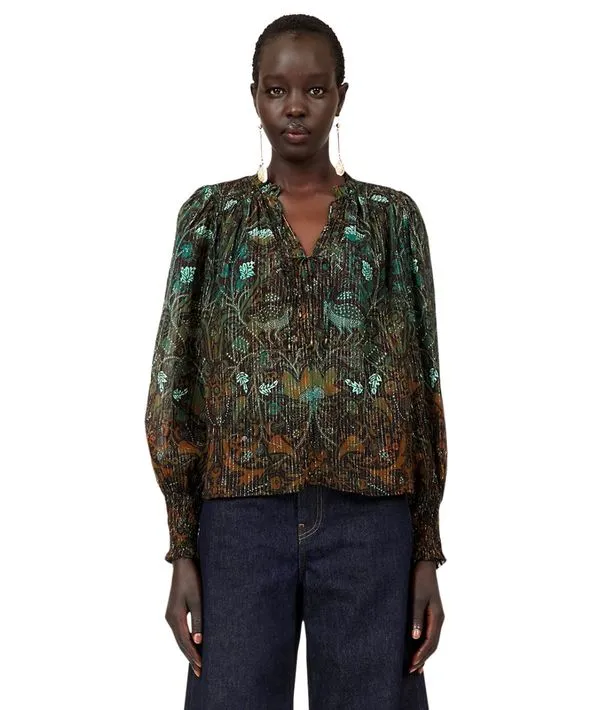 Ida Blouse - Rainforest