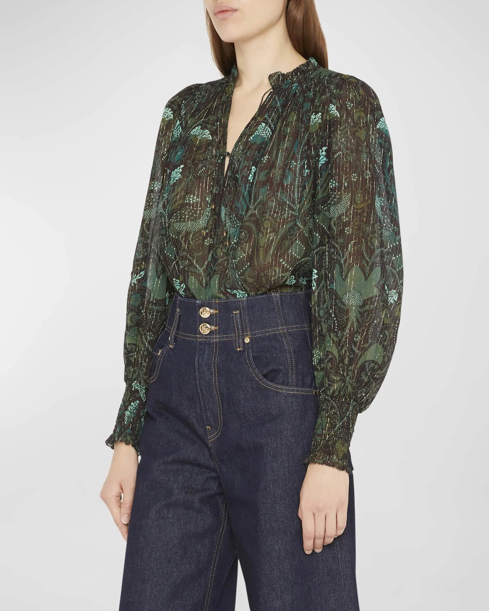 Ida Blouse - Rainforest