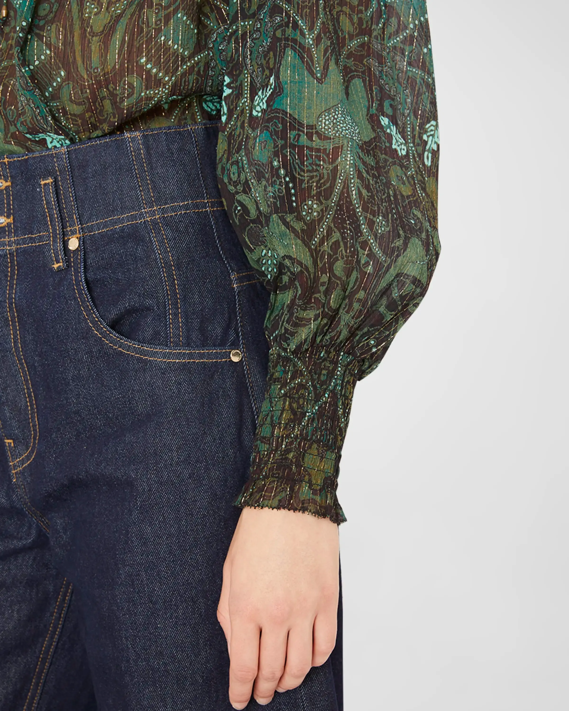 Ida Blouse - Rainforest