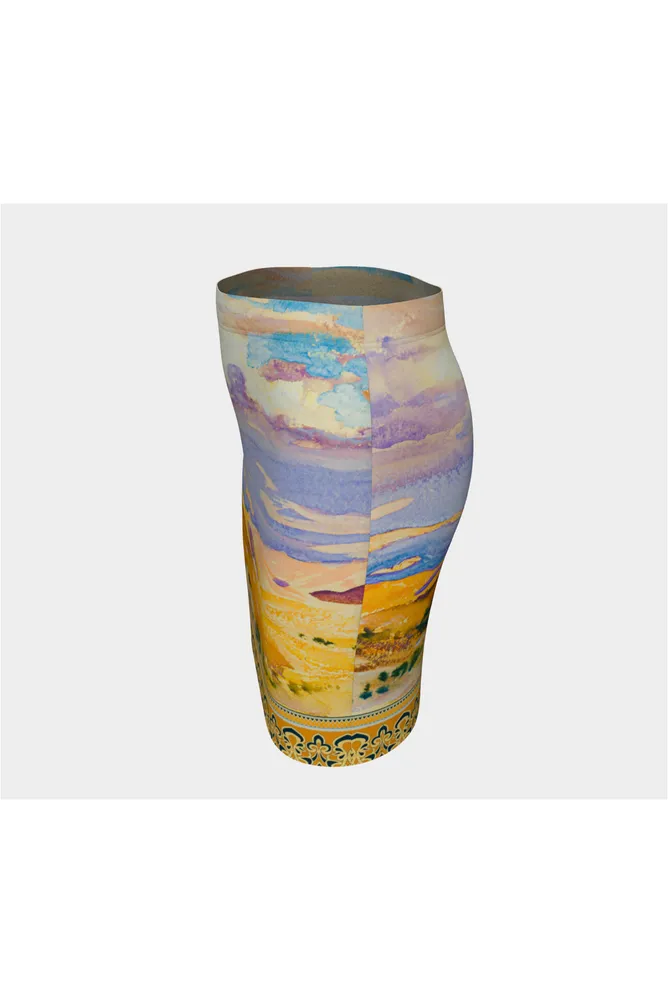 Jerusalem Fitted Skirt