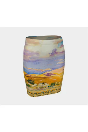 Jerusalem Fitted Skirt