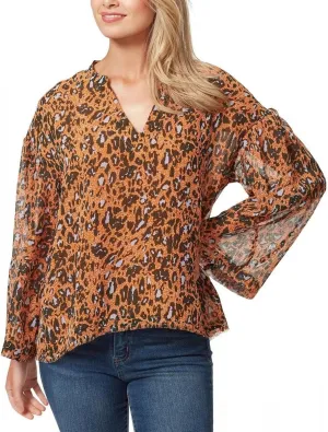 Jessica Simpson Women's Jenna Notch Neck Top 30171213