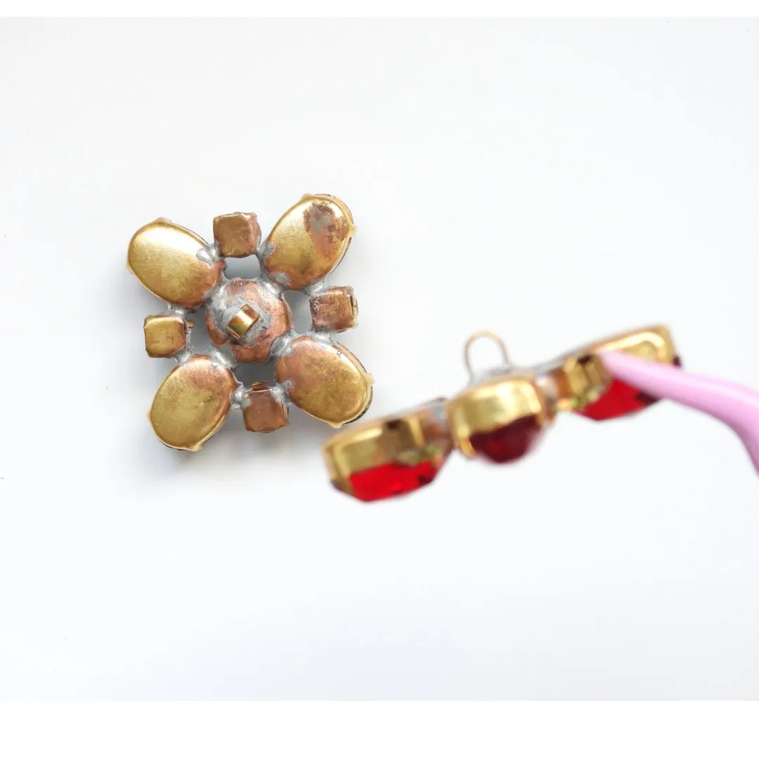 Jewel Buttons with shank back