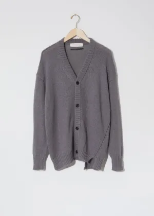 Lab Cardigan — Concrete