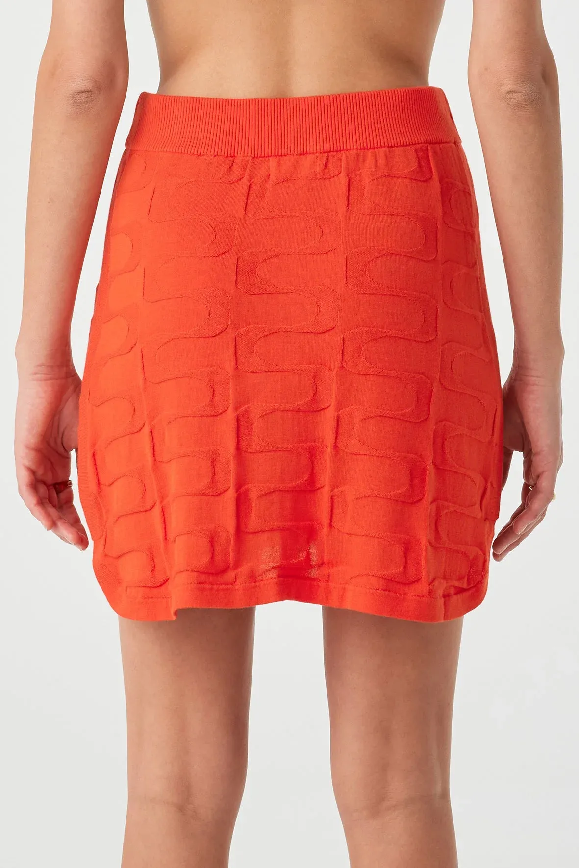 Lara Mini Skirt - Hibiscus