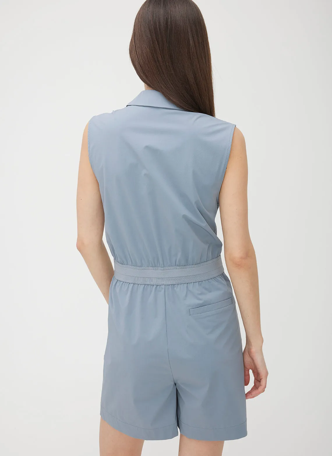 Madison Sleeveless Short Jumpsuit