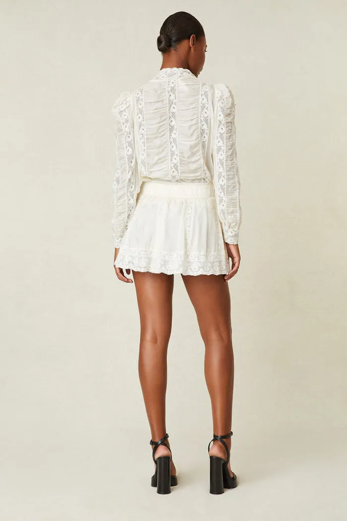 Matera Silk Skirt