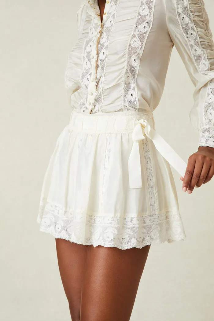 Matera Silk Skirt